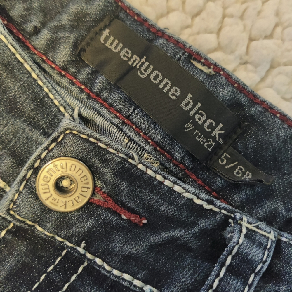 Curvy slim bootcut jeans 5/6 - Picture 4 of 9